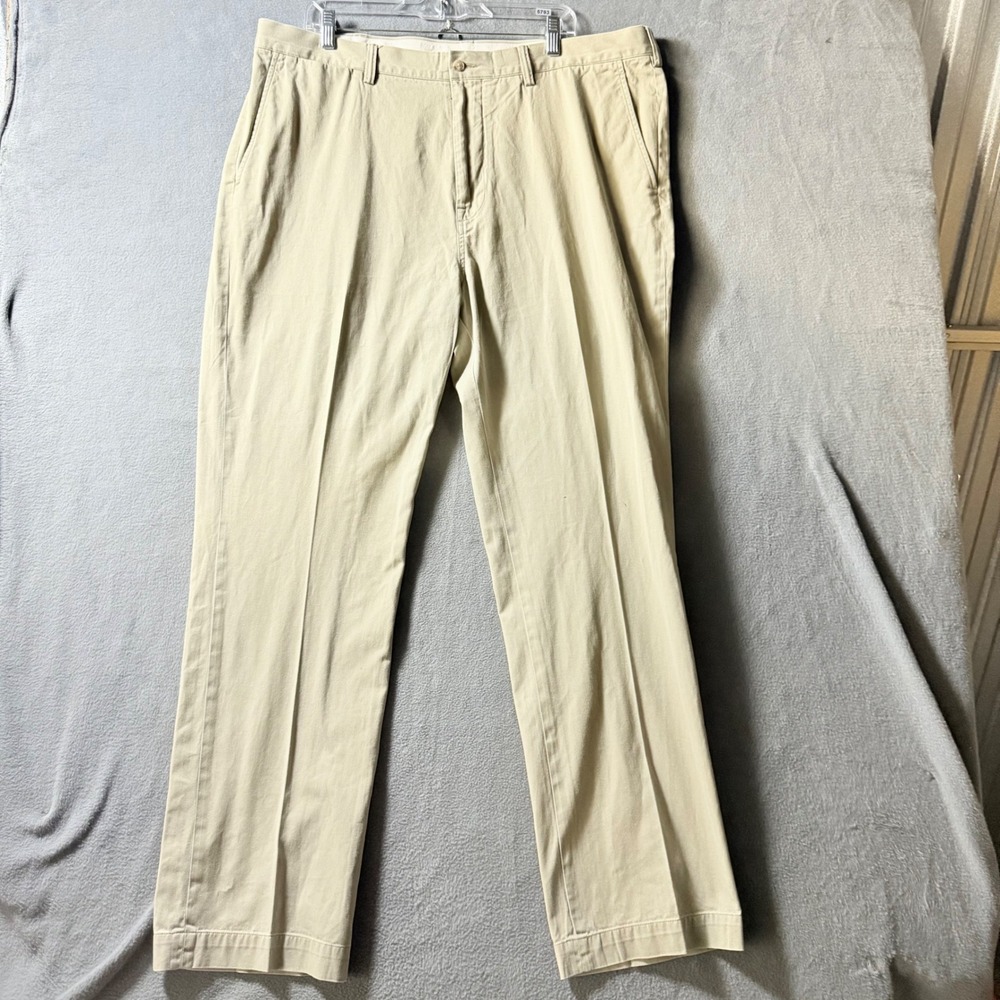 Polo Ralph Lauren Classic Fit Chinos Mens 40x32 Tan Khaki Cotton Twill Pants